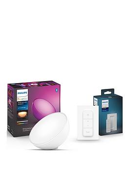 Product photograph of Philips Hue Hb - Philips Hue Go And Dimmer Switch V2 from very.co.uk