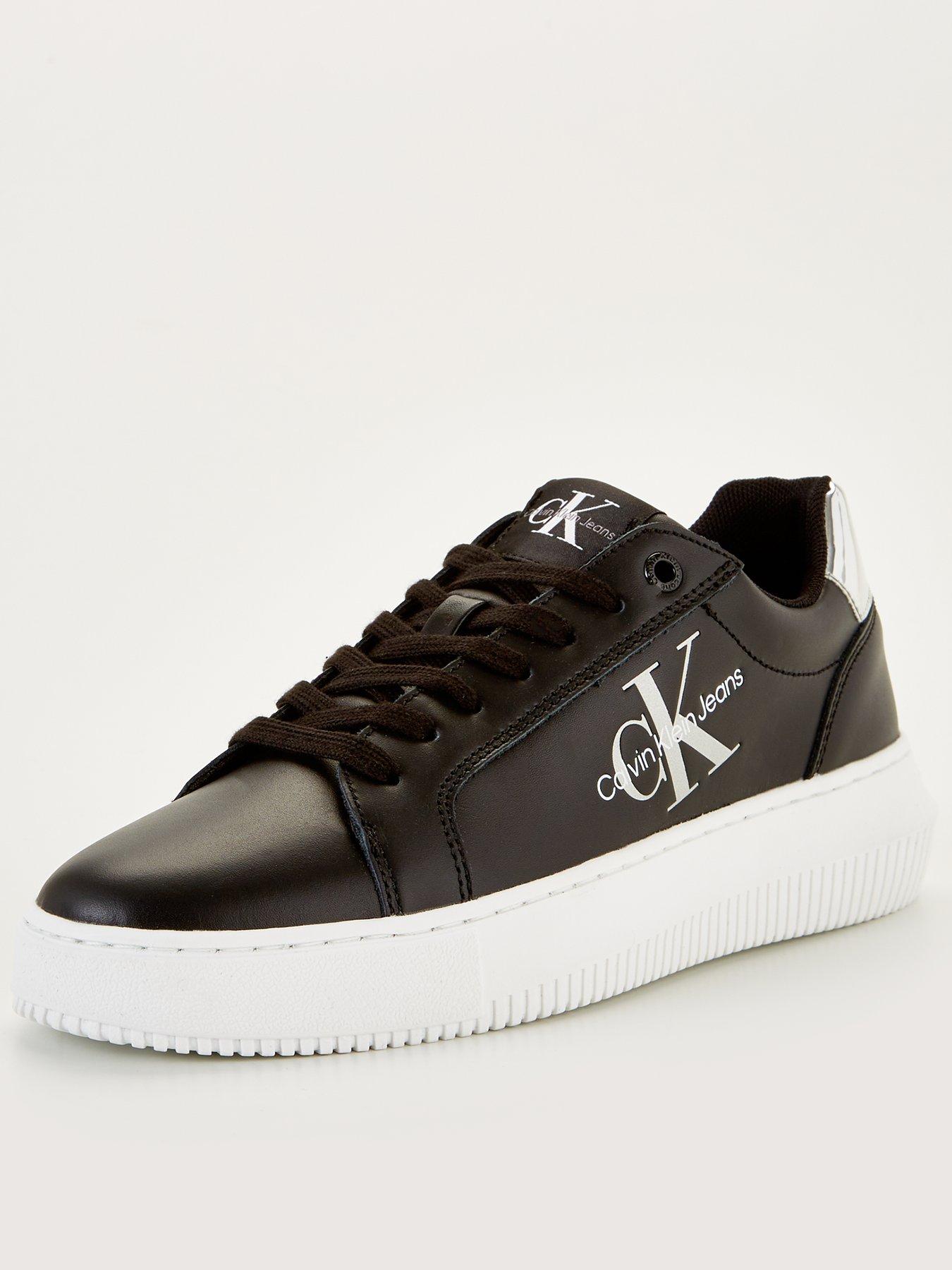 Calvin klein chunky trainers hot sale black