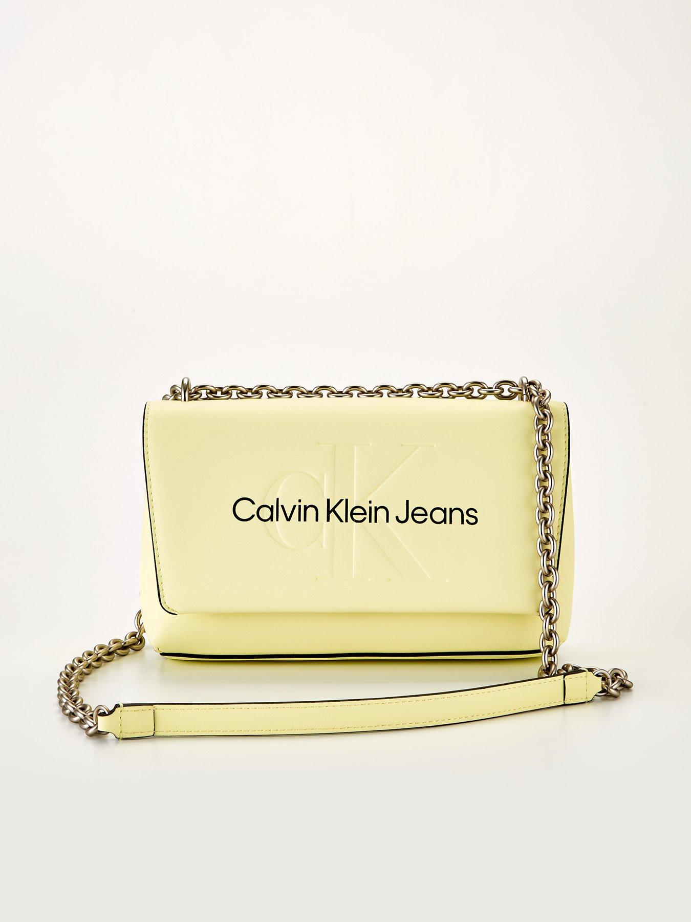 Calvin Klein Lily Saffiano Leather Crossbody
