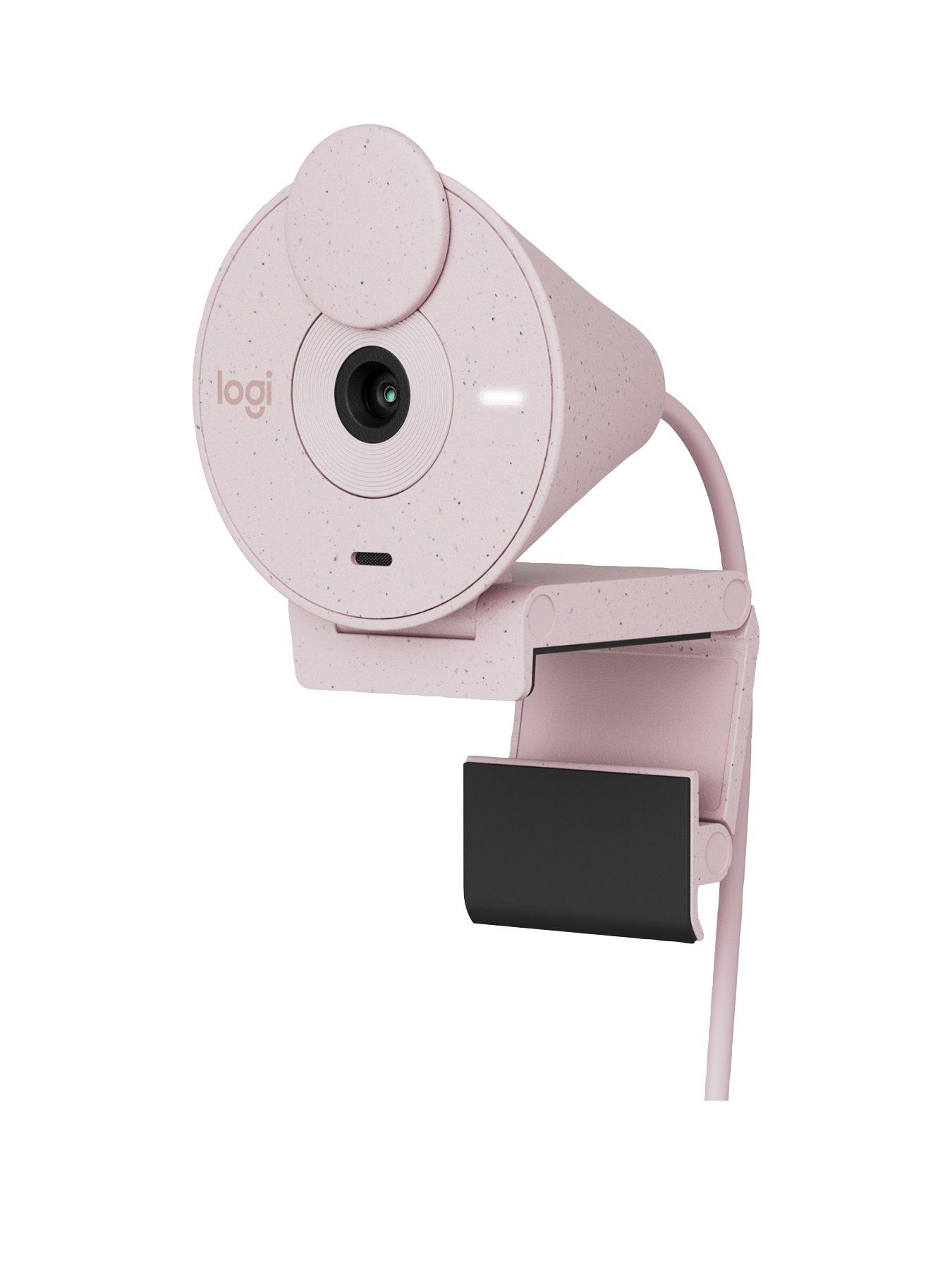 Logitech Brio 300 Full Hd Webcam-Rose