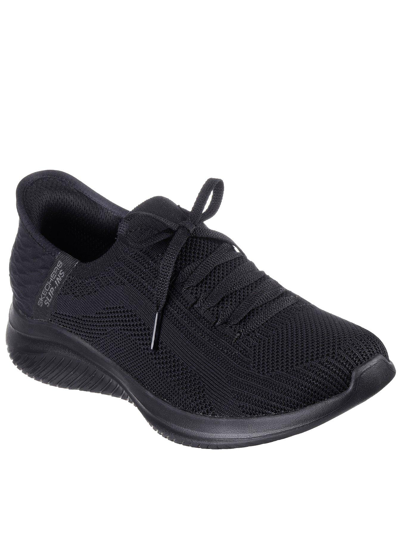 undefined Ultra Flex 3.0 Brilliant Path Fixed Lace Slip-ins - Black