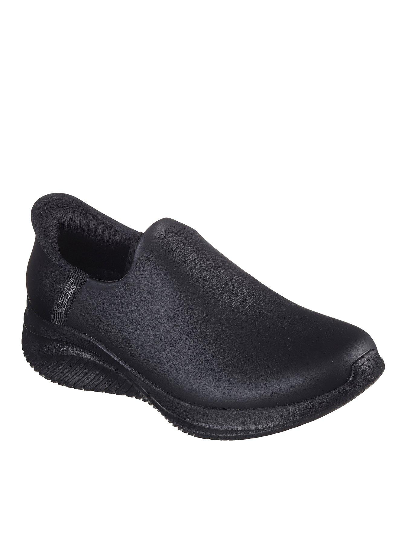 Leather skechers clearance ladies