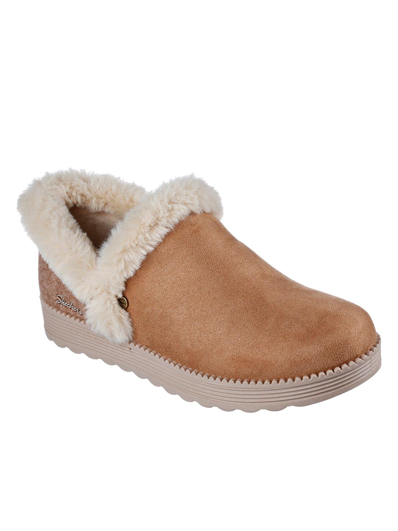 Skechers 2024 fur slippers