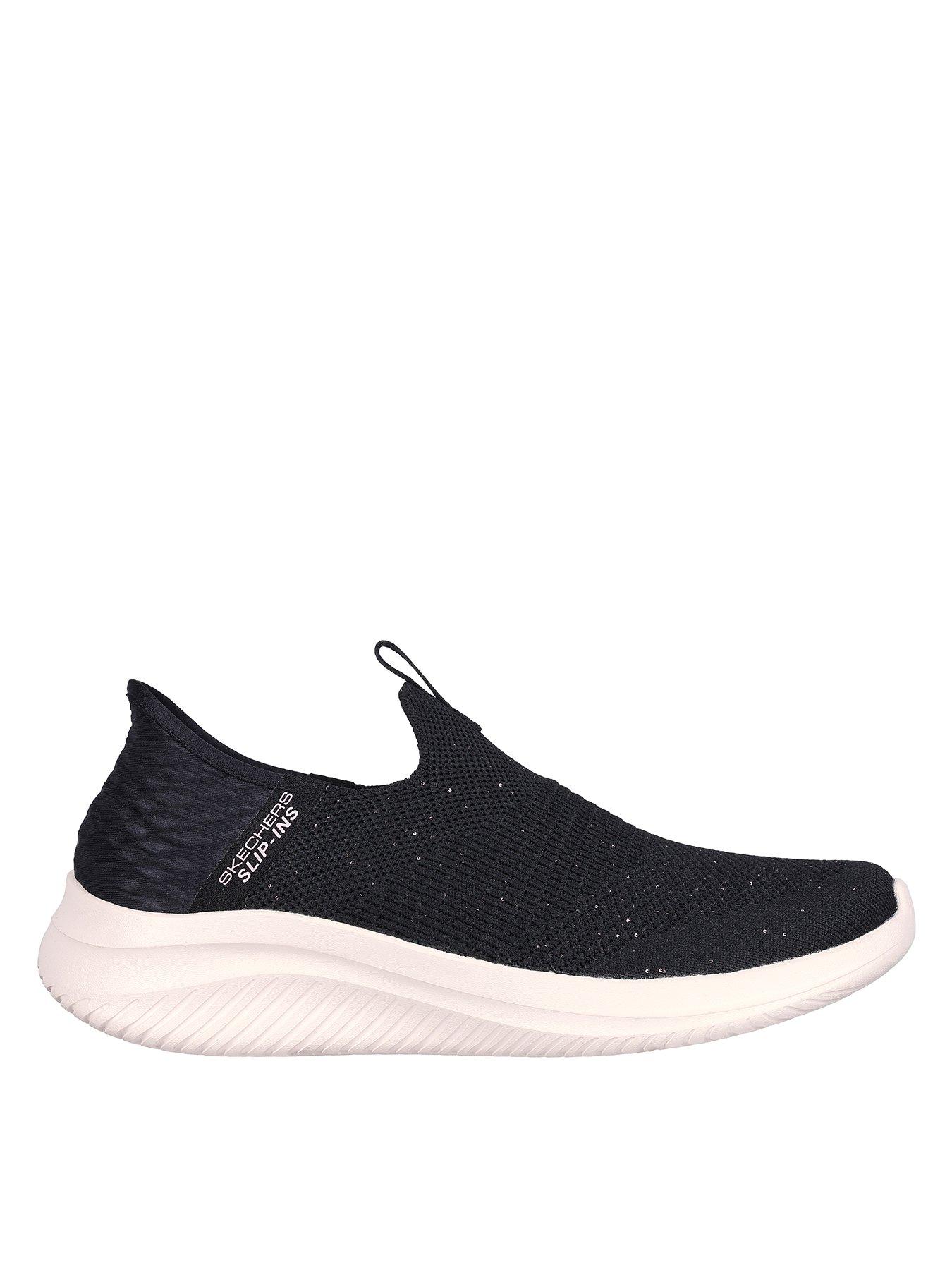 Skechers stretch knit womens shoes sale