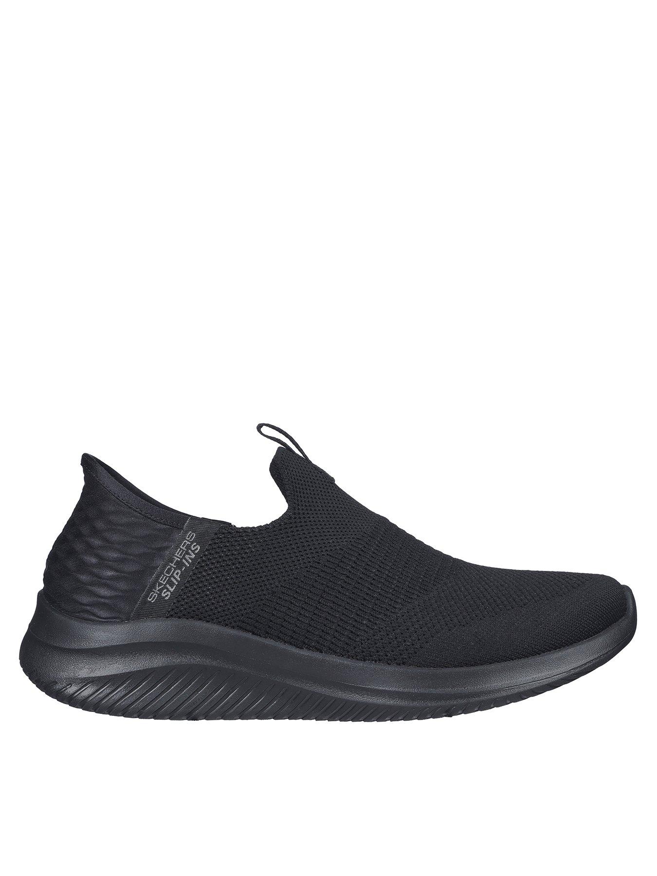 Skechers men's stretch knit shoes online