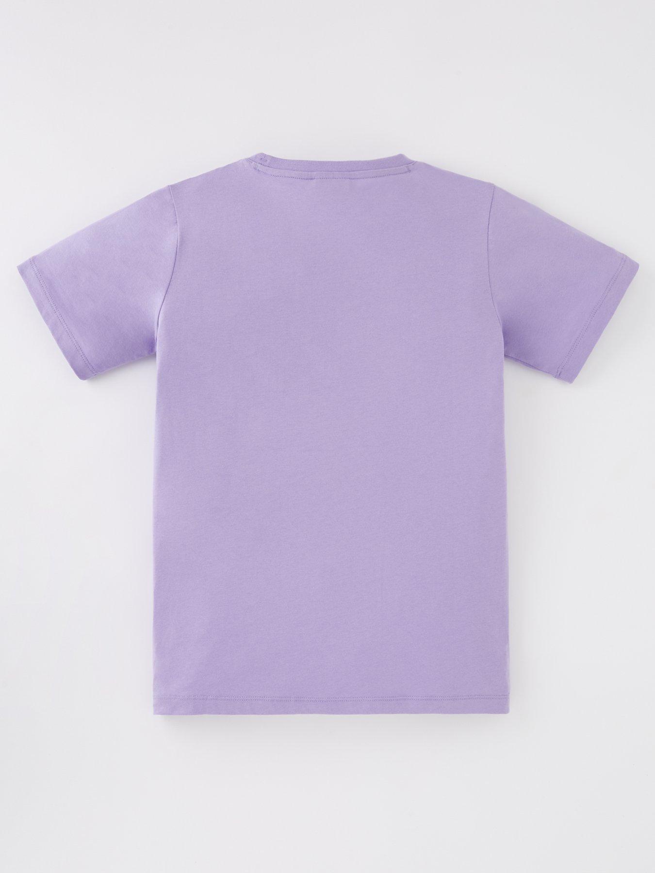 Champion t shirt kids purple discount