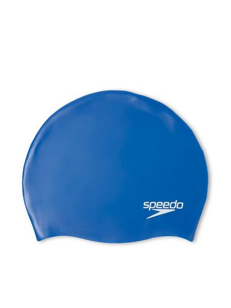 speedo-plain-moulded-silicone-junior-cap