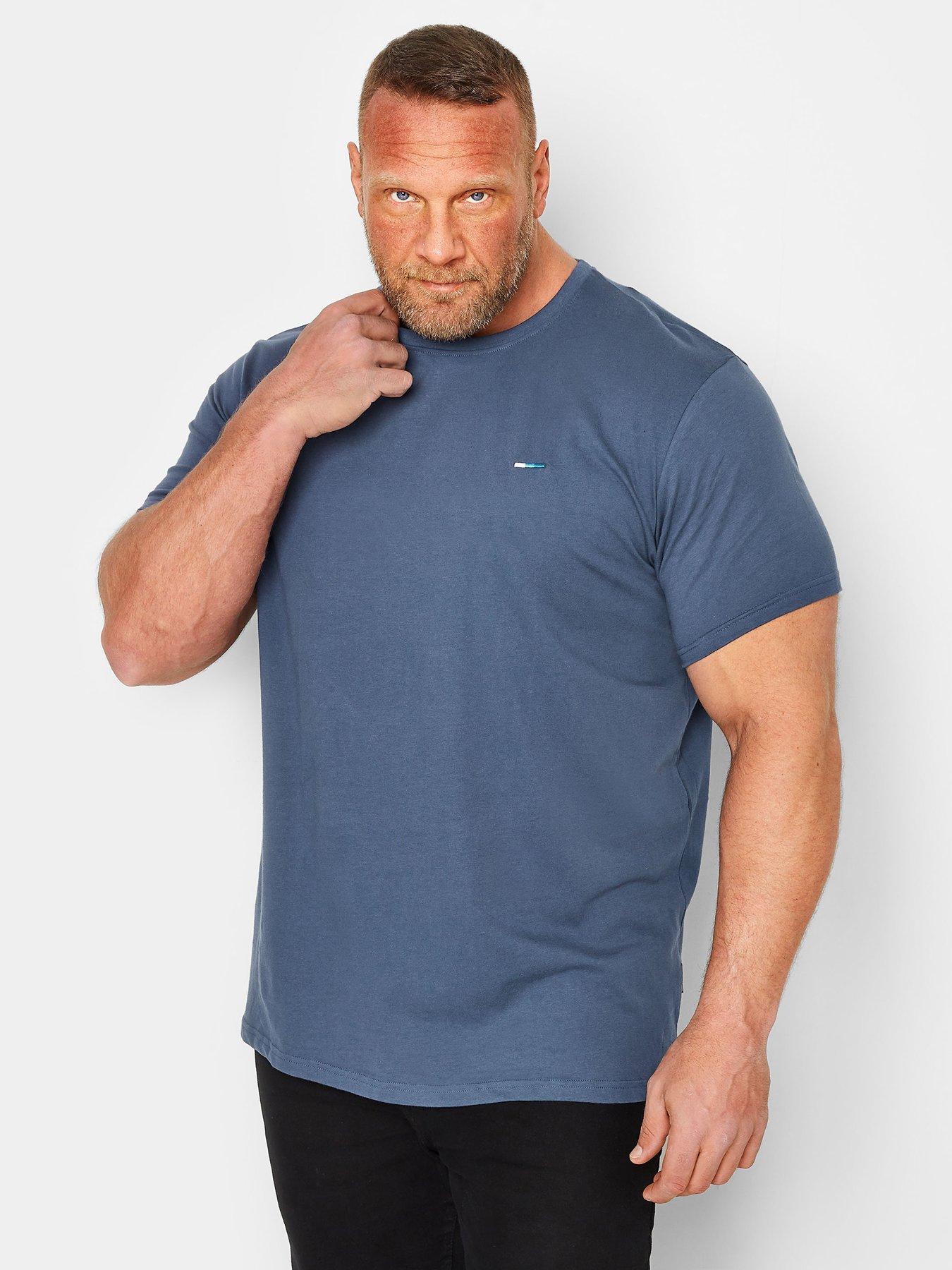 undefined Bre Plain T-Shirt - Blue