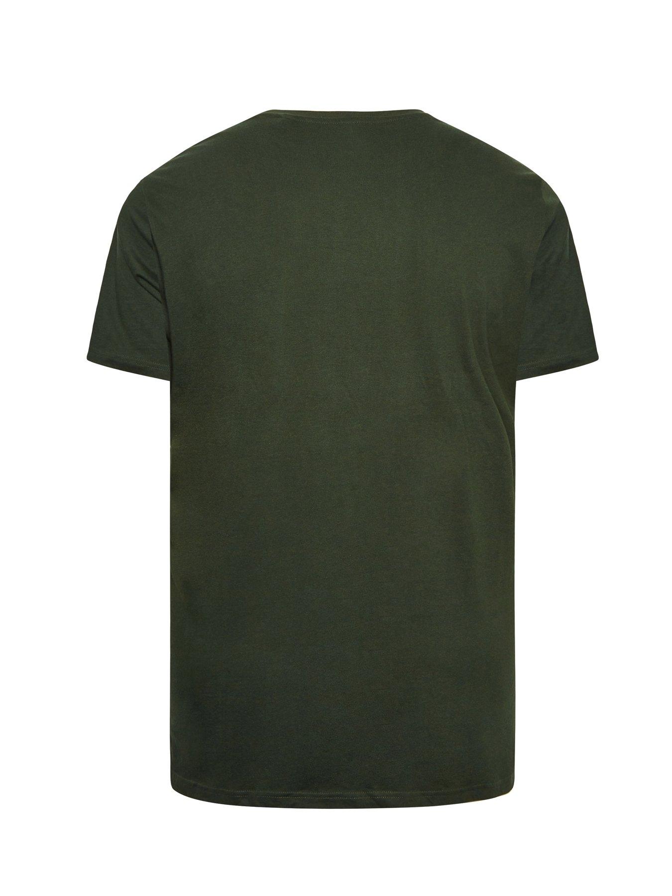 BadRhino Plain T-shirt - Forest Green | very.co.uk