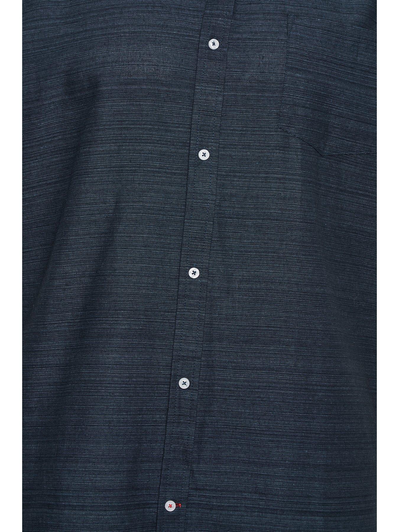 Image 3 of 3 of BadRhino Slub Shirt - Navy
