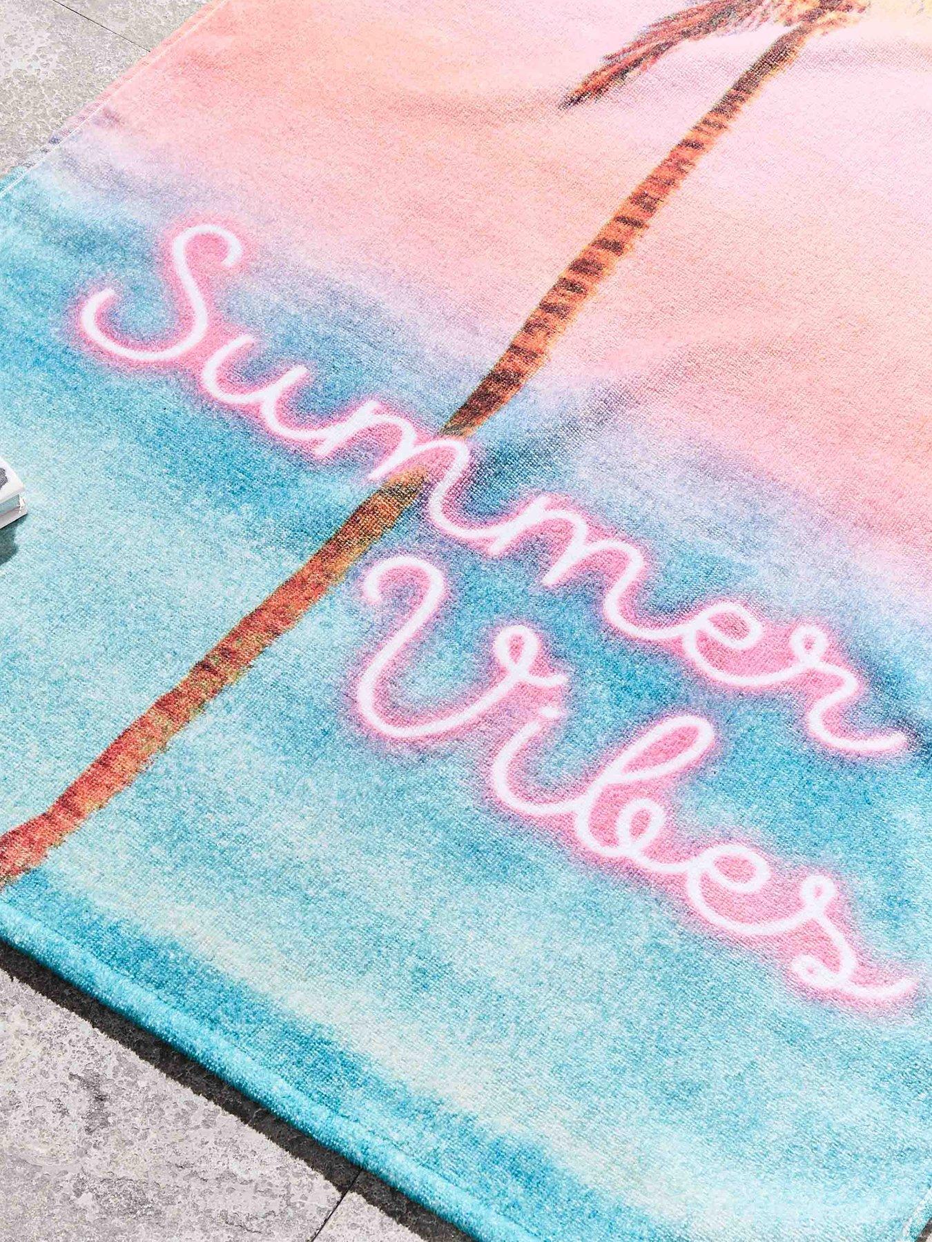Image 3 of 4 of Sassy B Summer Vibes Beach Towel