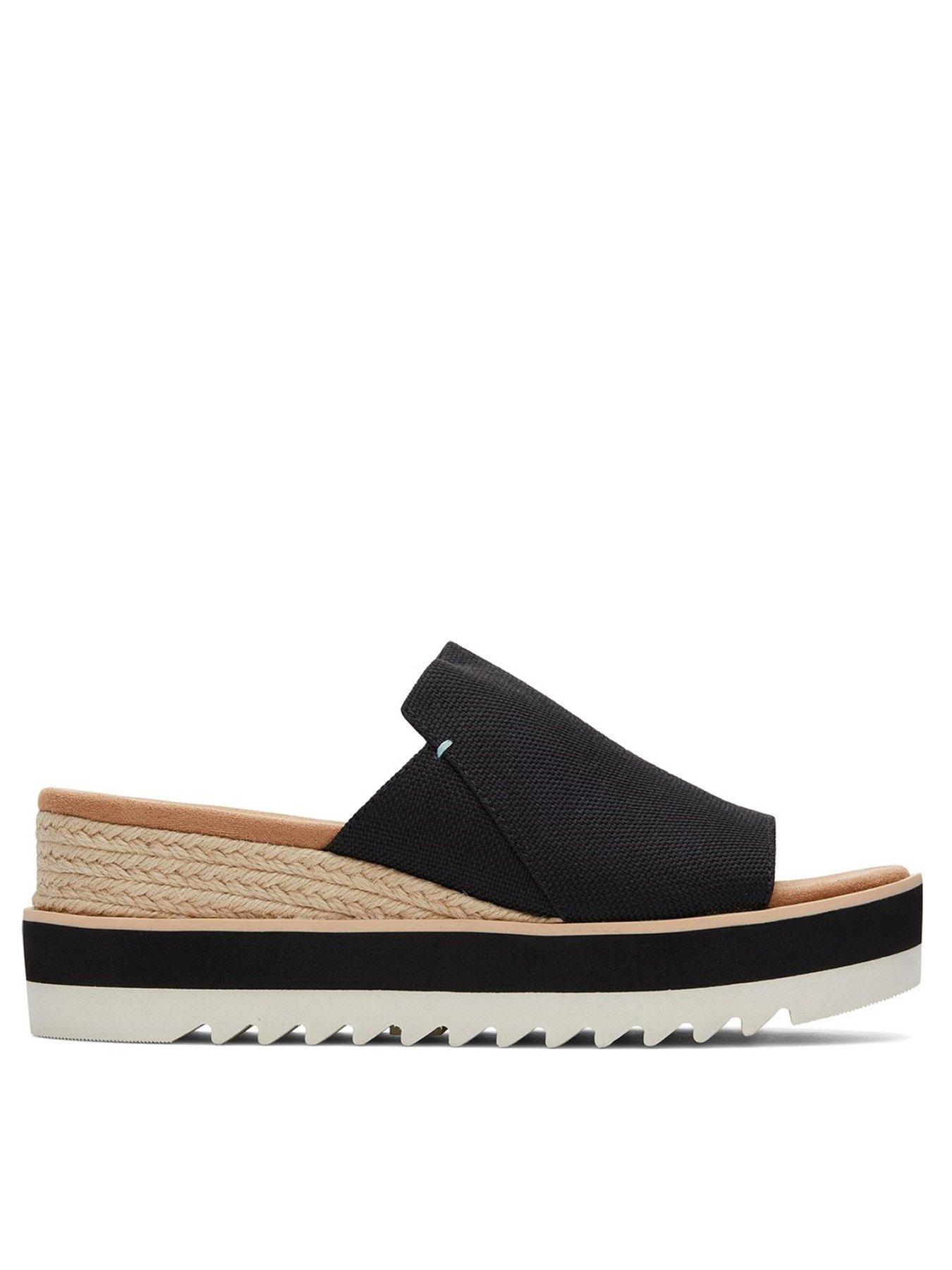 undefined Diana Canvas Mule - Black