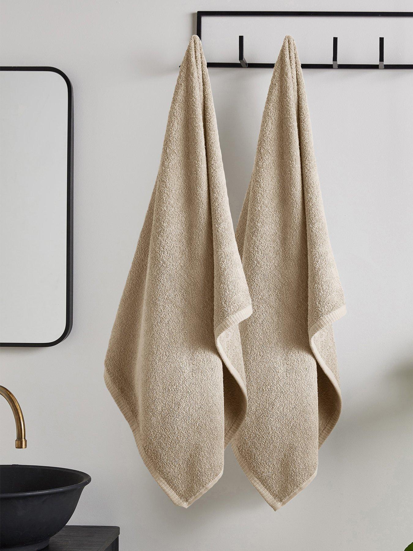 undefined Quick Dry Bath Sheet Pair