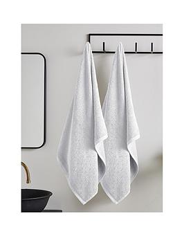 Product photograph of Catherine Lansfield Quick Dry Bath Sheet Pair from very.co.uk
