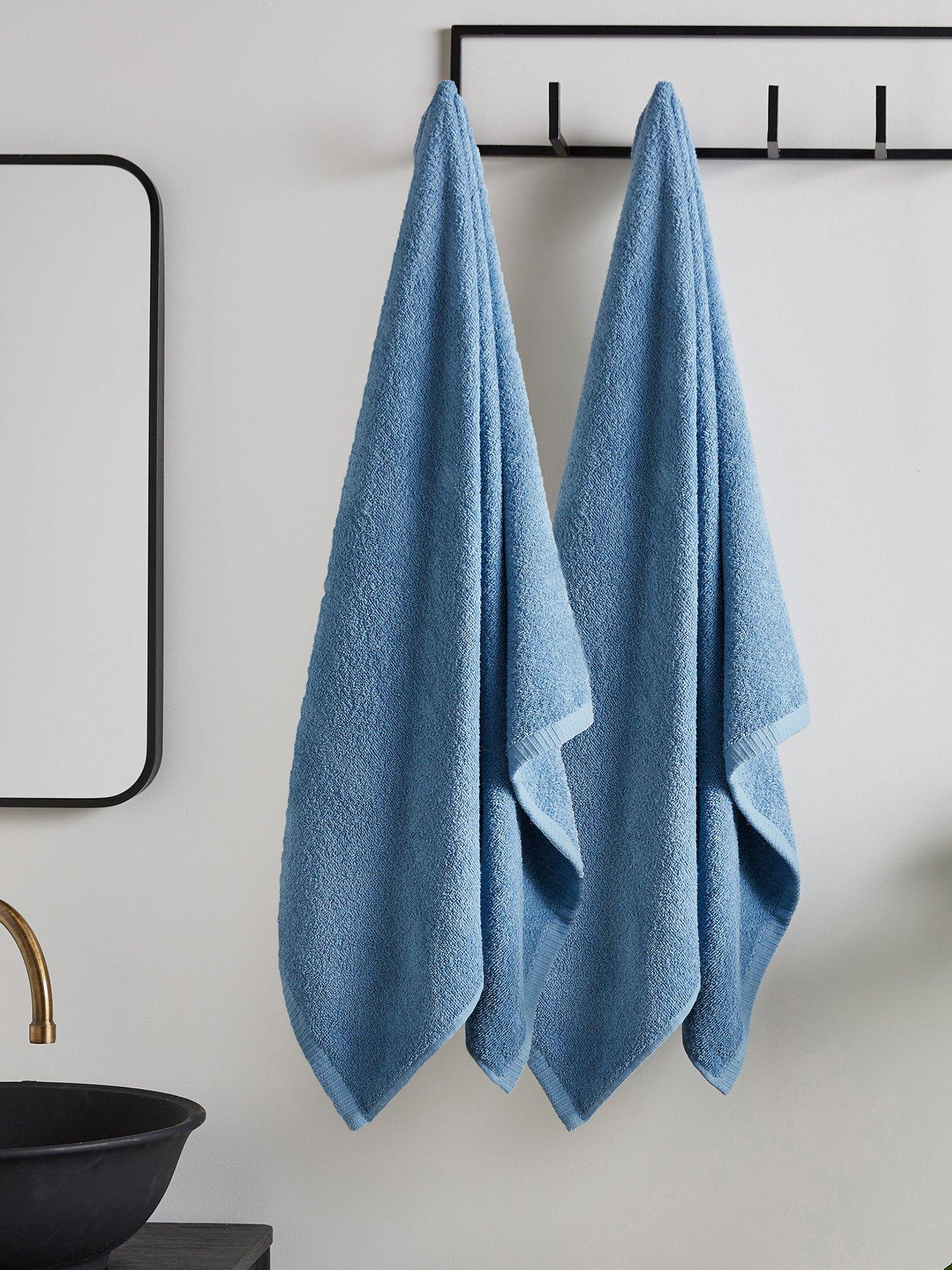 Catherine Lansfield Quick Dry Bath Sheet Pair