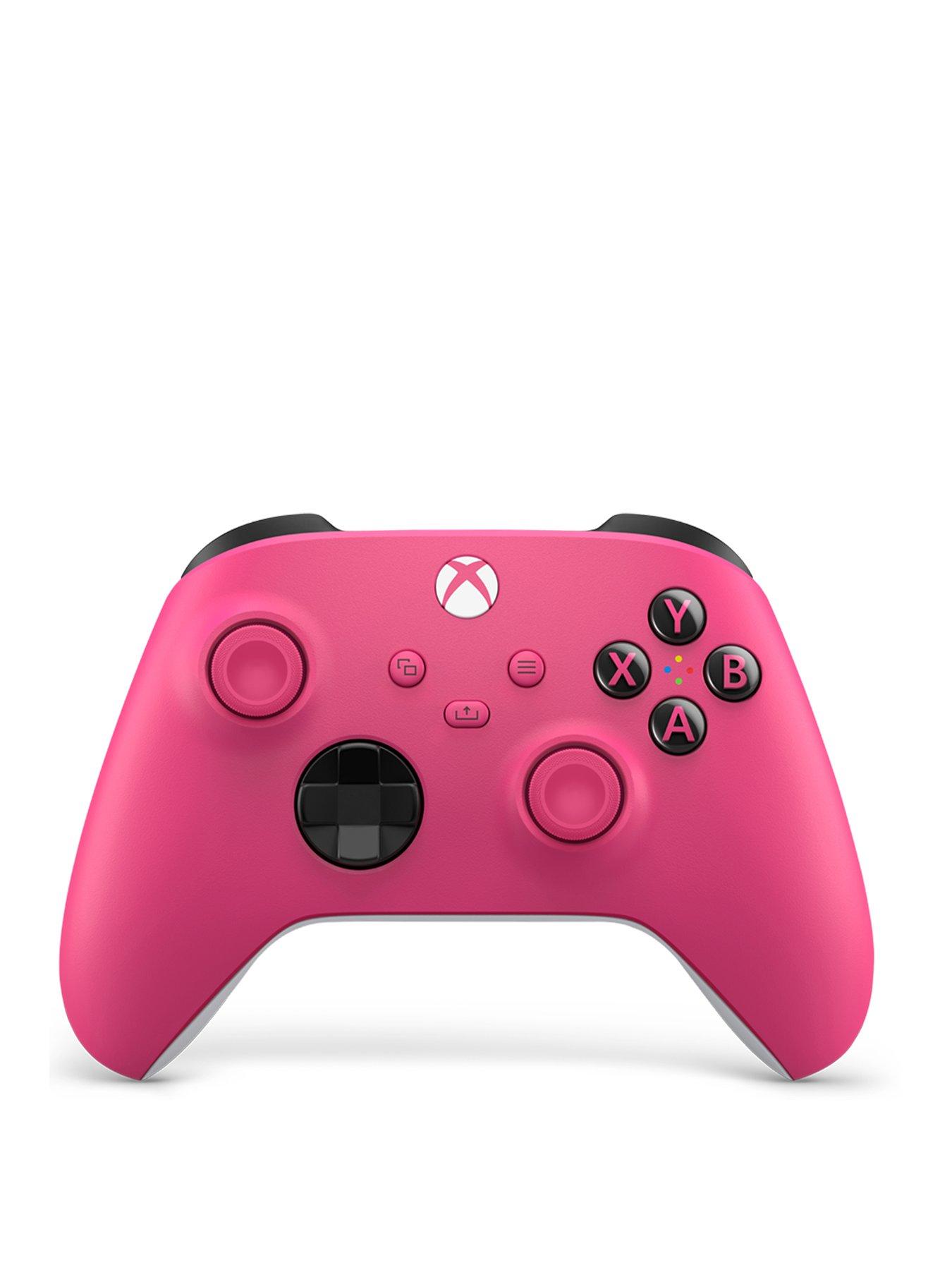 Pink and blue shop xbox one controller