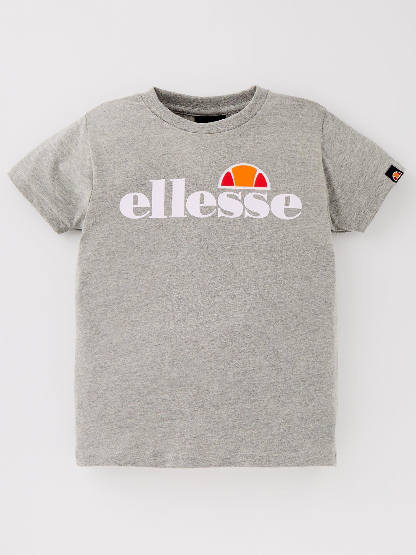 Ellesse Infant Girls Jena Short Sleeve T Shirt Grey Very