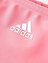  image of adidas-junior-girls-3-stripe-bikini-pink