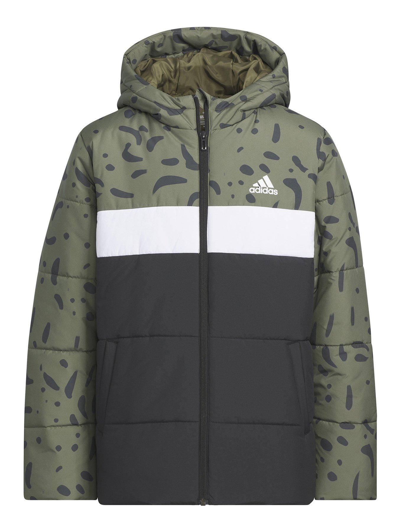 adidas Sportswear Junior Boys Colourblock Padded Jacket - Multi