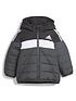  image of adidas-sportswear-infant-padded-jacket-black