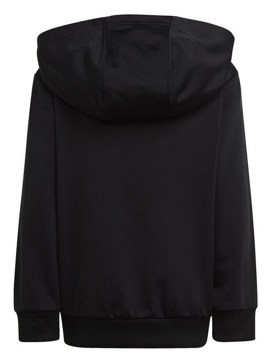 back image of adidas-sportswear-kids-essentials-tracksuit-blackwhite