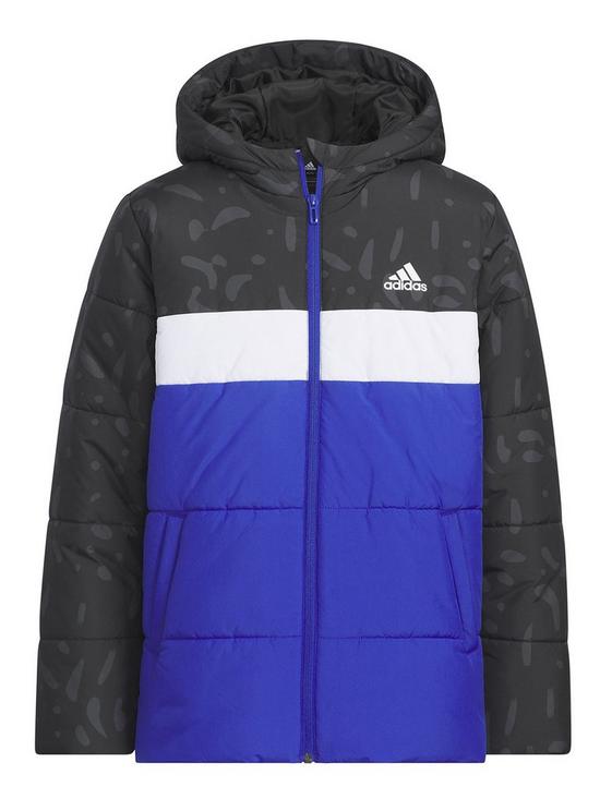 adidas Sportswear Junior Boys Colourblock Padded Jacket | very.co.uk