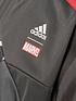  image of adidas-sportswear-younger-boys-disney-spiderman-track-top-grey