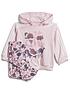  image of adidas-sportswear-infant-printed-2-piece-hoodie-and-joggersnbspset-pink