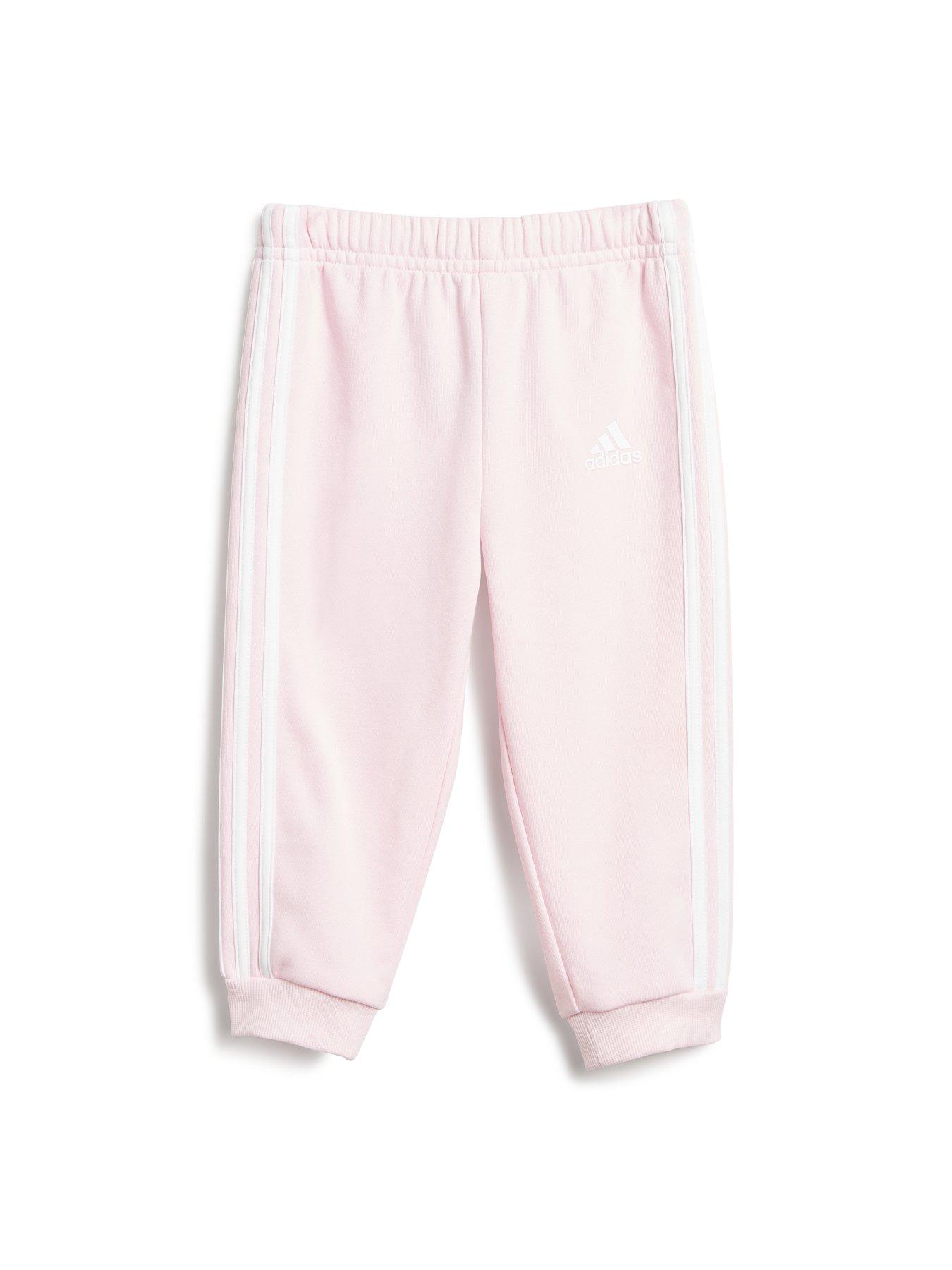 Baby pink hot sale adidas joggers