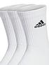  image of adidas-sportswear-c-spw-crw-3p-whiteblack