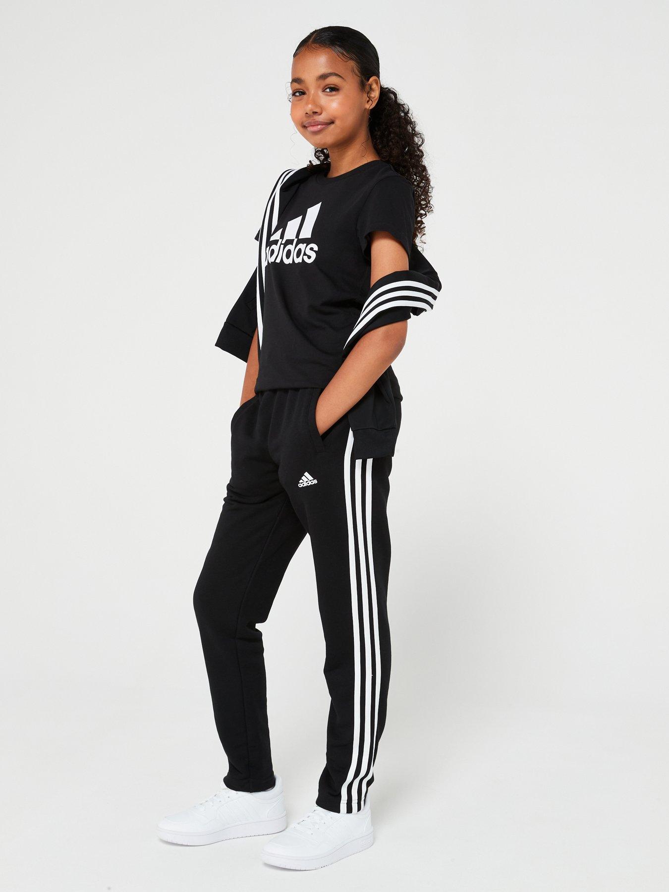 adidas Sportswear Junior Essentials Joggers - Black/White