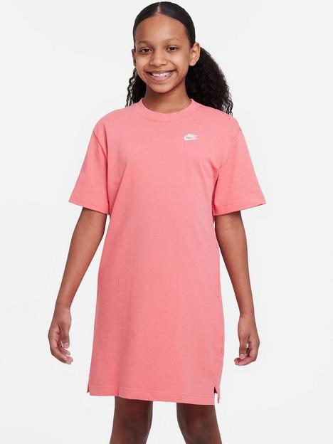 nike-older-girls-sportswear-t-shirt-dress-pink