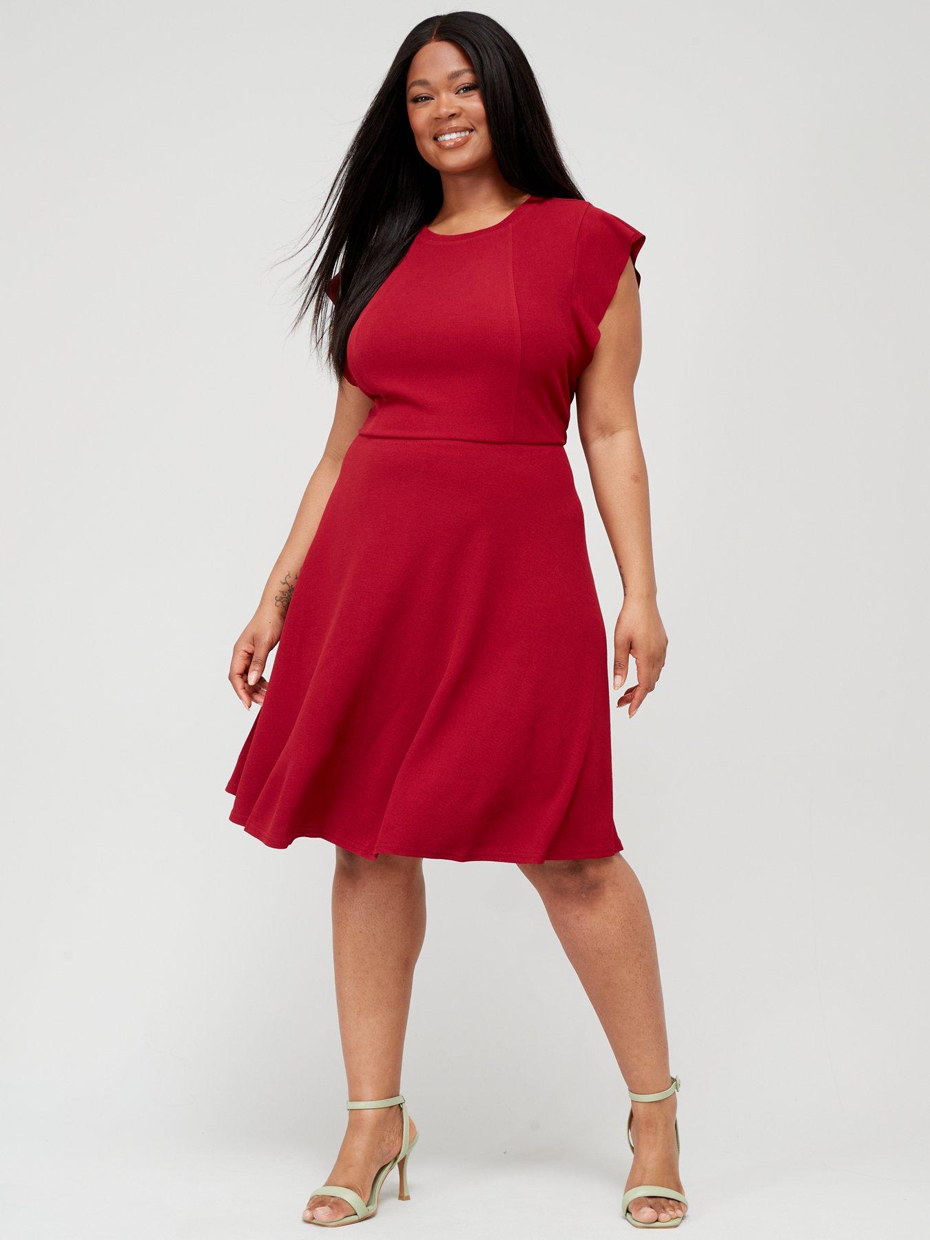 City chic clearance red dress