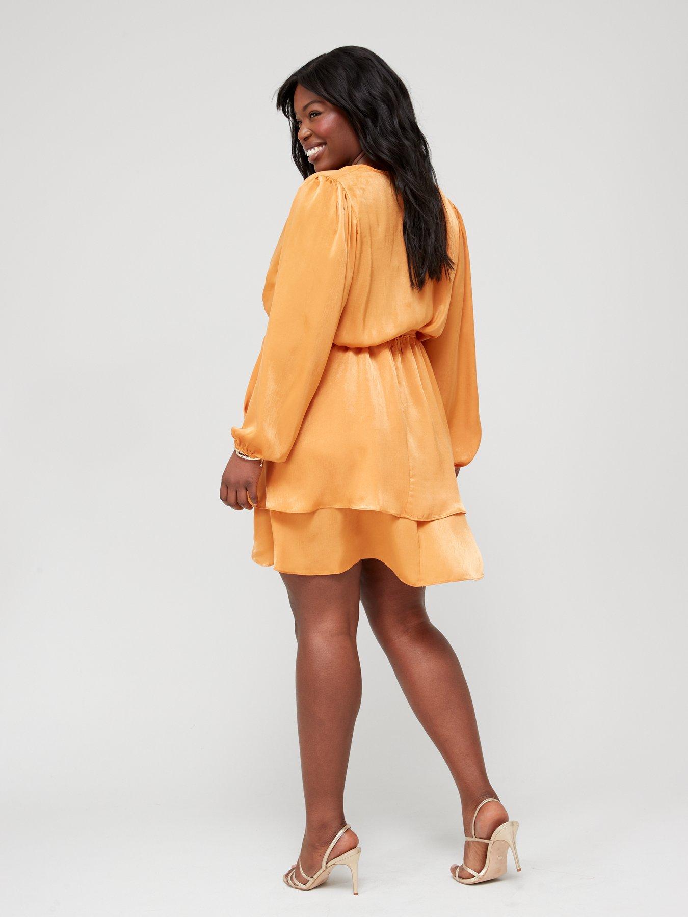 City chic shop ruffle dress