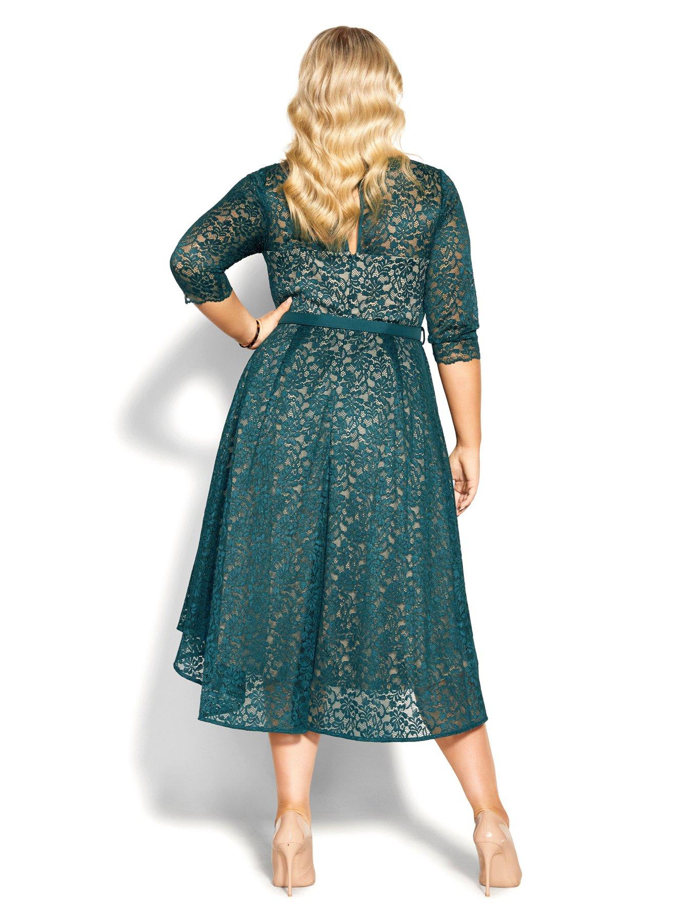 City chic shop lace lover dress