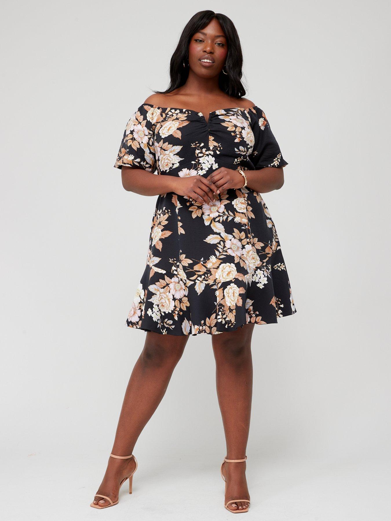 City chic store floral dress