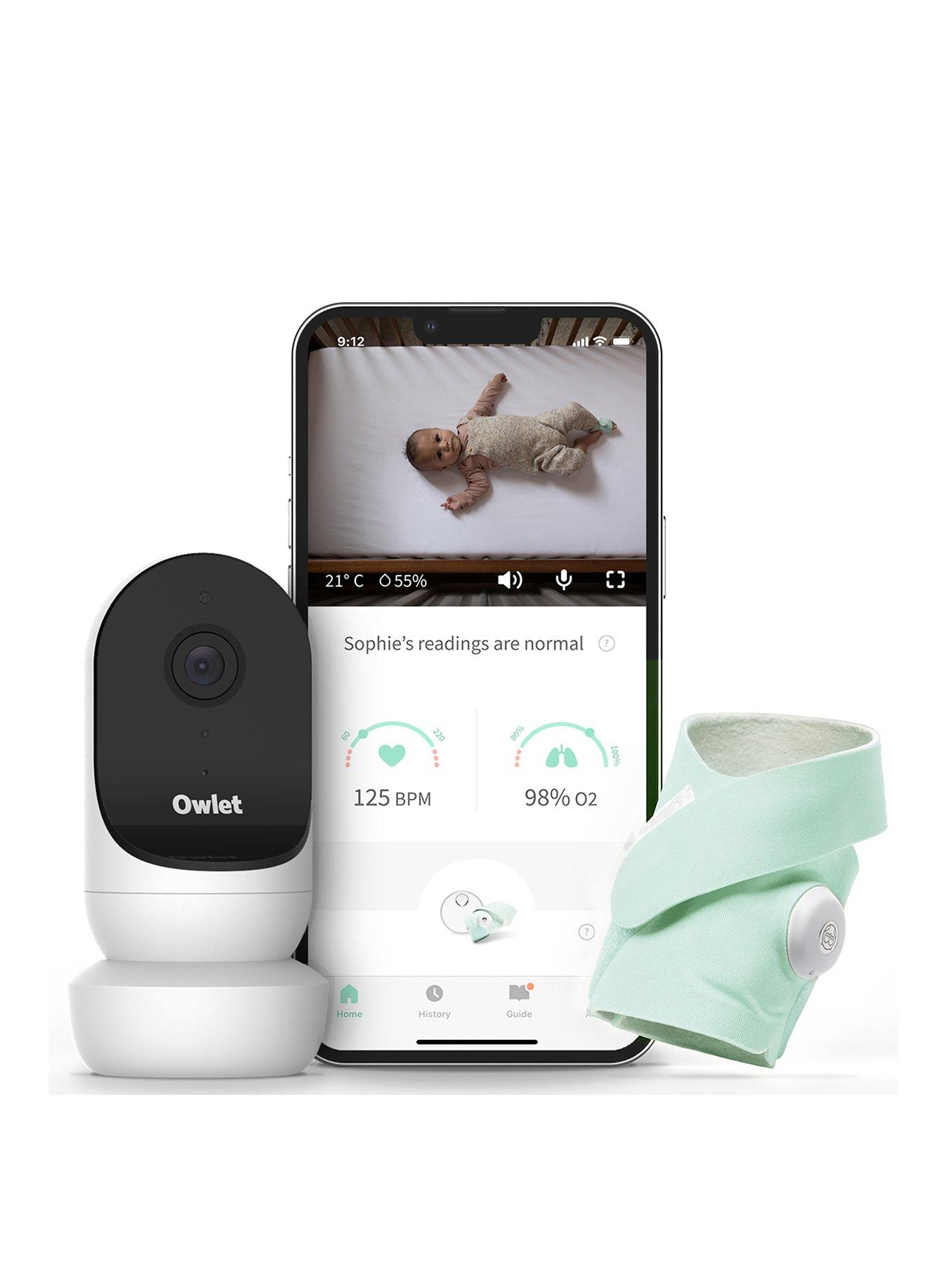 Owlet Monitor Duo: Smart Sock 3 + Cam 2 - Mint