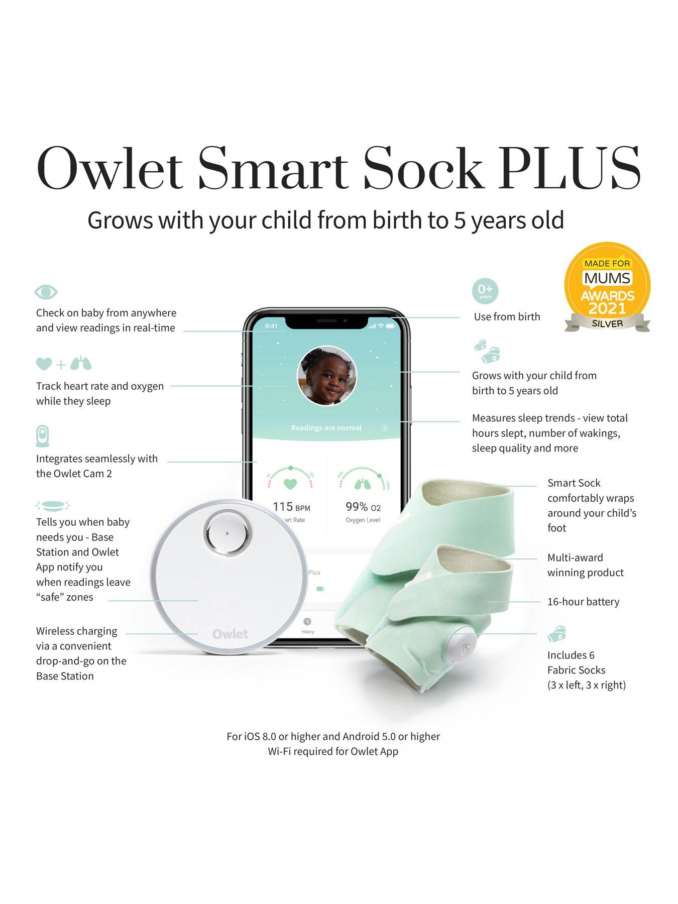 Owlet smart sock hot sale 2 and camera