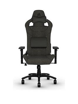 Corsair T3 Rush 2023 Fabric Gaming Chair - Charcoal/Black