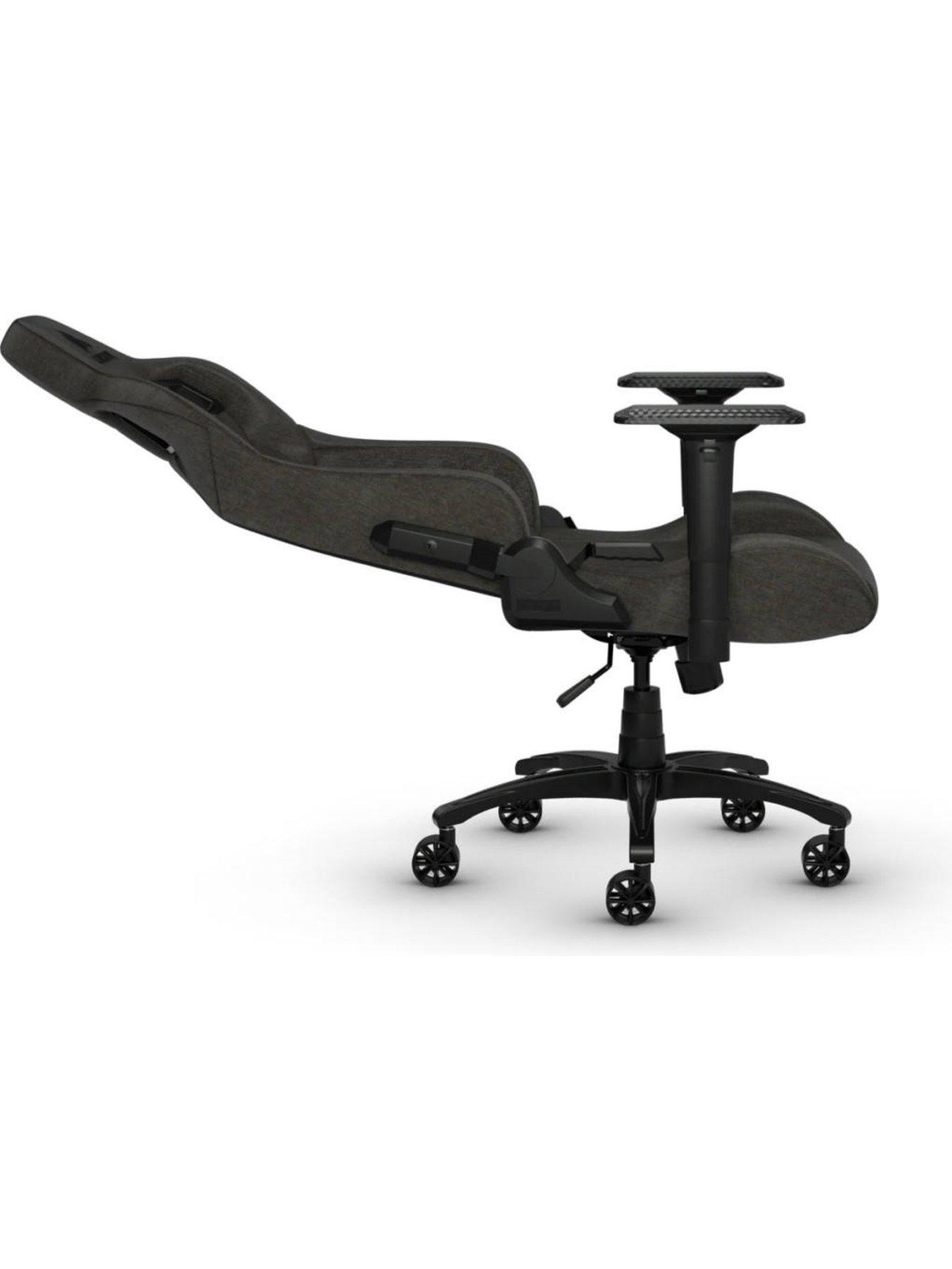 CORSAIR T3 Rush 2023 Fabric Gaming Chair Charcoal/Black Very