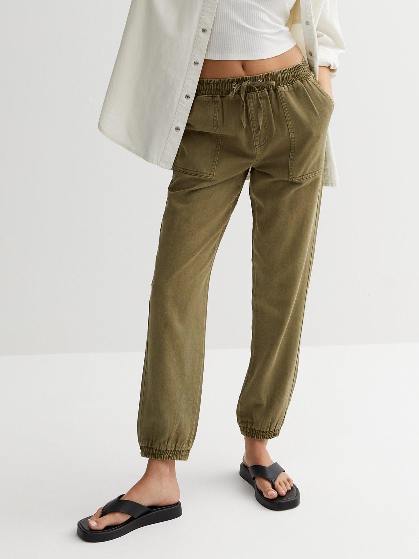 Khaki discount utility joggers