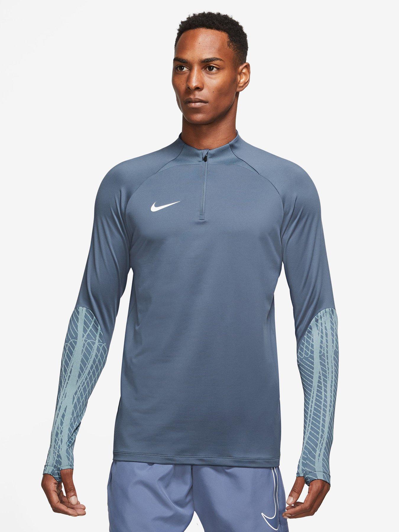 Nike academy 2024 drill top grey