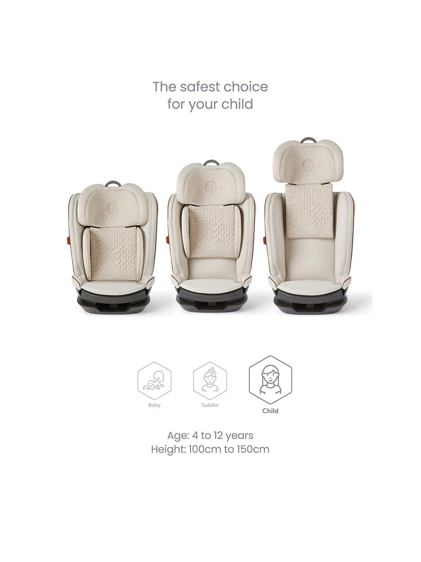 Silver Cross Discover i-Size Car Seat (4-12 yrs) - Almond