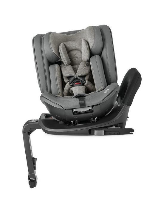 front image of silver-cross-motion-all-size-360-car-seat-0-12-yrs-glacier