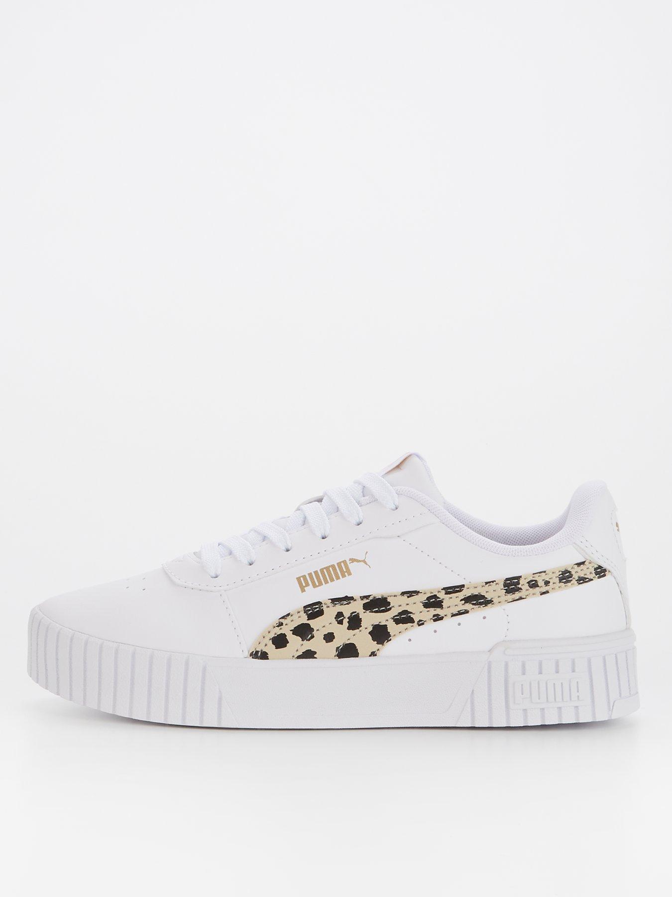 Junior white sale puma trainers