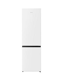 Product photograph of Hisense Rb435n4bwe 60cm Wide 70 30 Frost-free Fridge Freezer - White from very.co.uk