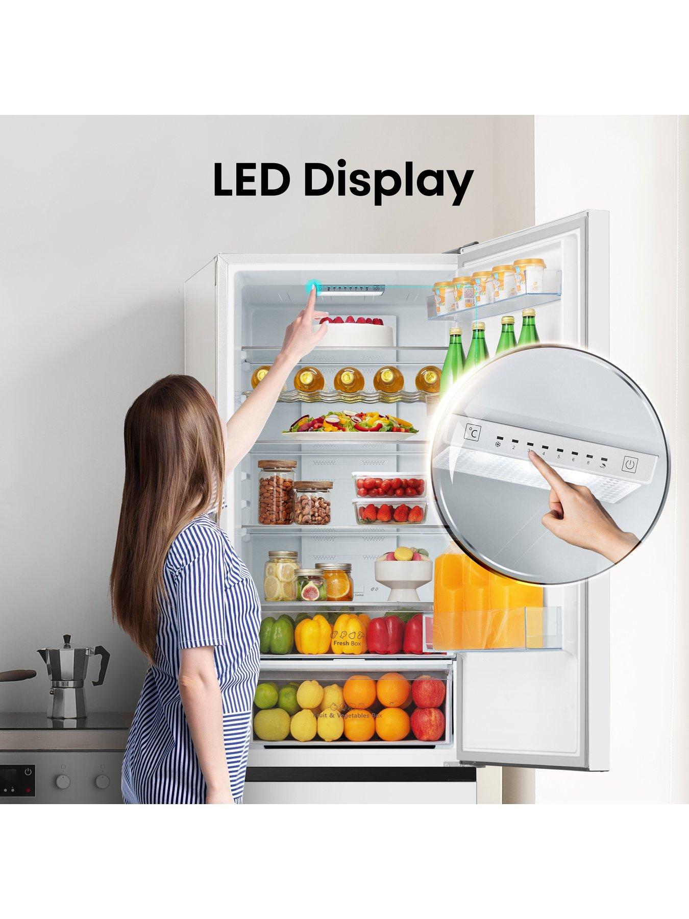 Image 4 of 7 of Hisense RB435N4BWE 60cm Wide&nbsp;70/30 Frost-Free Fridge Freezer - White