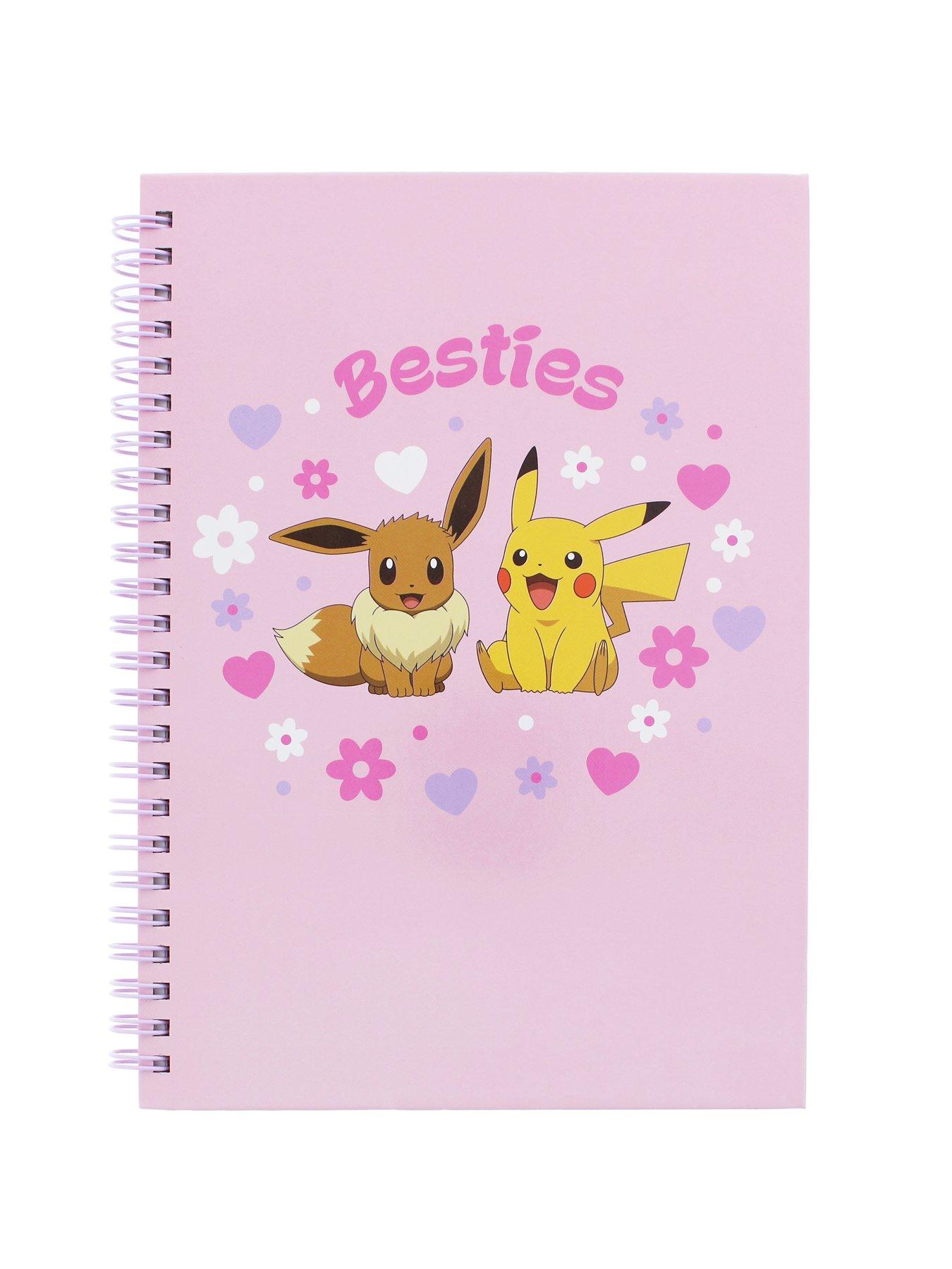 Pokemon A6 Ring Notebook Cafe Stationery 013192 Pikachu Eevee Pocket  Monsters