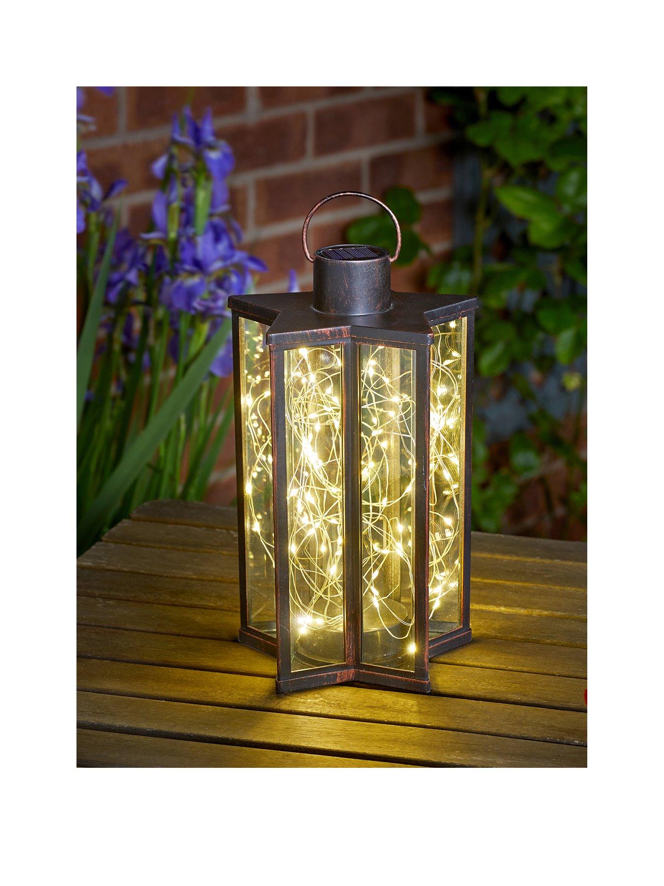 Large firefly store solar lantern