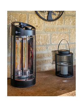 Product photograph of Havanna Grande Mojo Rotating Heater - 600 1200w Carbon Fibre from very.co.uk